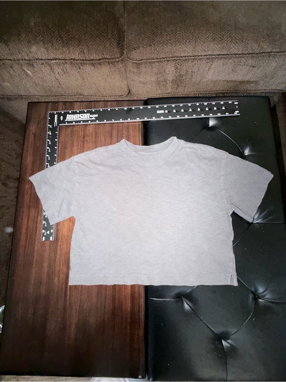 GAP Teen Dark Gray Crewneck Tee